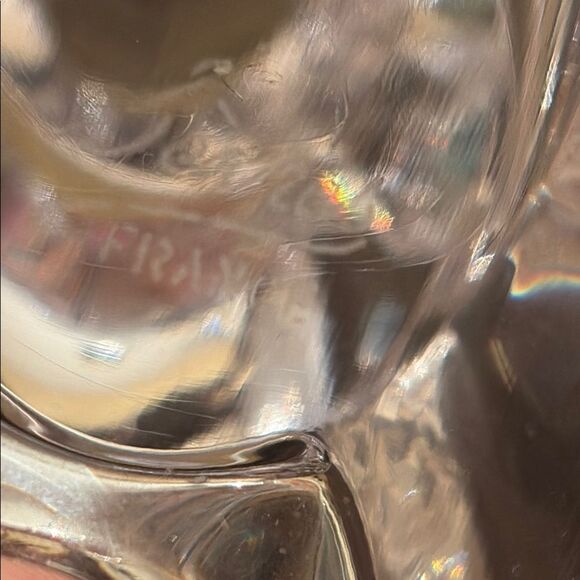 Sevres France SIGNED Clear Crystal Large 8" French Poodle Dog Figurine - Picture 2 of 5